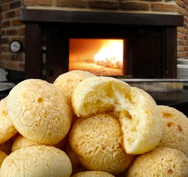 Sýrový chléb zblízka — Stock fotografie