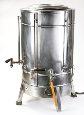 Retro, chrome water boiler