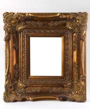 Vintage, decorative, bronze frame