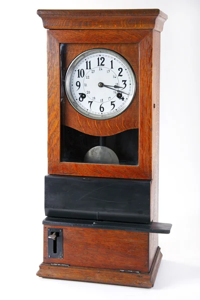 Retro, wooden floor clock — 스톡 사진