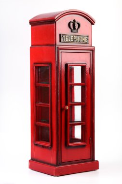 Model of retrom phone cabin