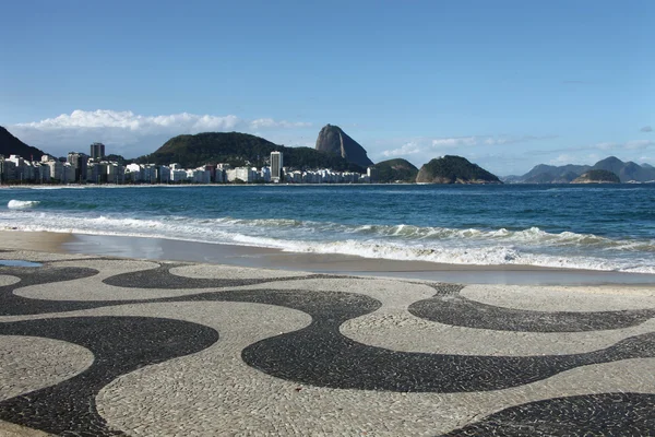 Copacabana beach, Rio de Janeiro — Stock Photo, Image