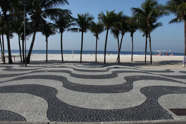 Copacabana beach, Rio de Janeiro — Stock Photo, Image