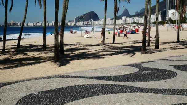 Ünlü turistik Brezilya'da spot — Stok video