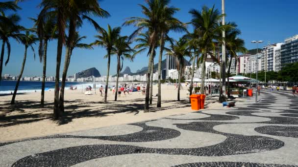 Berömda turist plats i Brasilien — Stockvideo