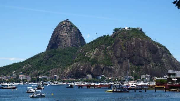 Głowa cukru, rio de janeiro — Wideo stockowe