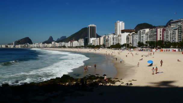 Berömda turist plats i Brasilien — Stockvideo