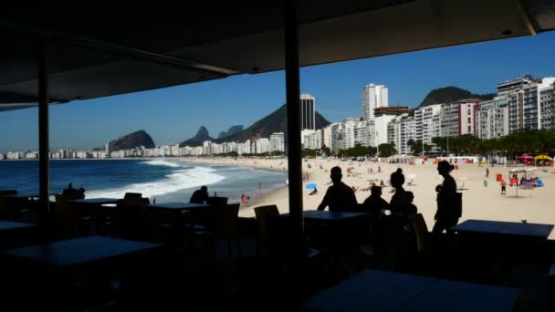 Berühmter Touristenort in Brasilien — Stockvideo