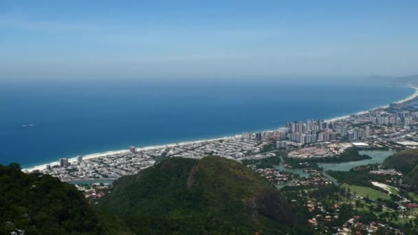 Vue panoramique de Rio de Janeiro — Video