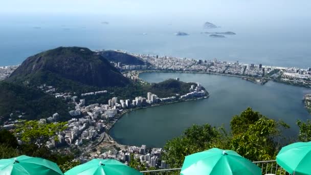 Stadt Rio de Janeiro — Stockvideo