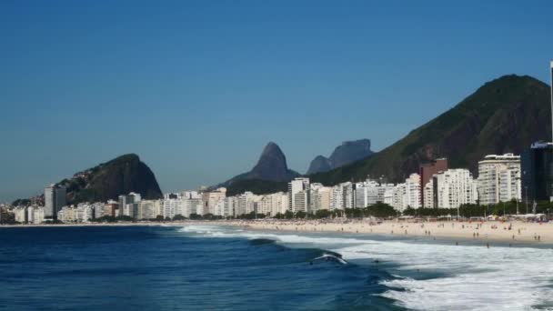 Ipanema Beach, Rio de Janeiro — Stock Video