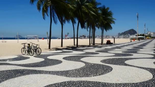 Copacabana beach, Rio de Janeiro — Stock Video