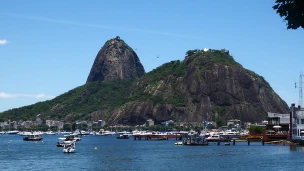 Głowa cukru, rio de janeiro — Wideo stockowe