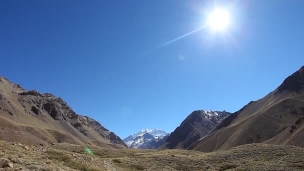 Vue de la face sud de l'Aconcagua pick 