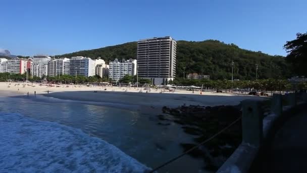 Strand von Ipanema, Rio de Janeiro — Stockvideo