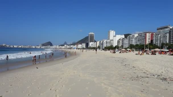 Ipanema Beach, Rio de Janeiro — Stockvideo