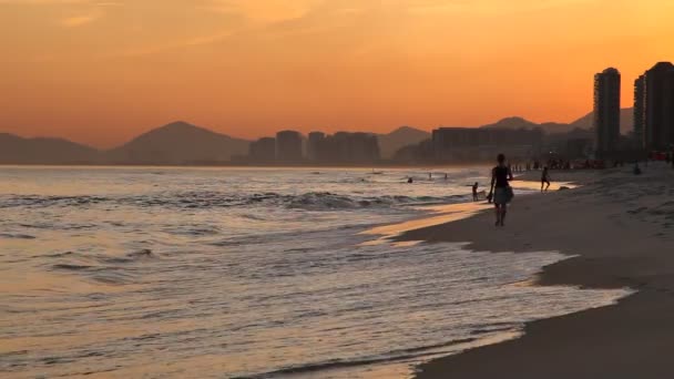 Barra da Tijuca, Rio de Janeiro — Stock Video