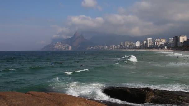 Helipuerto en Río de Janeiro — Vídeos de Stock