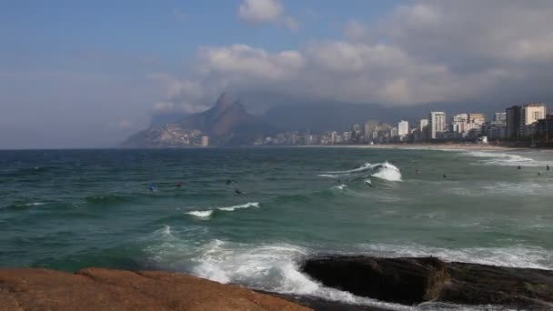 Heliport in Rio de Janeiro — Stockvideo