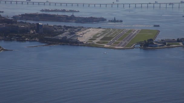 Panoramablick auf Rio de Janeiro — Stockvideo