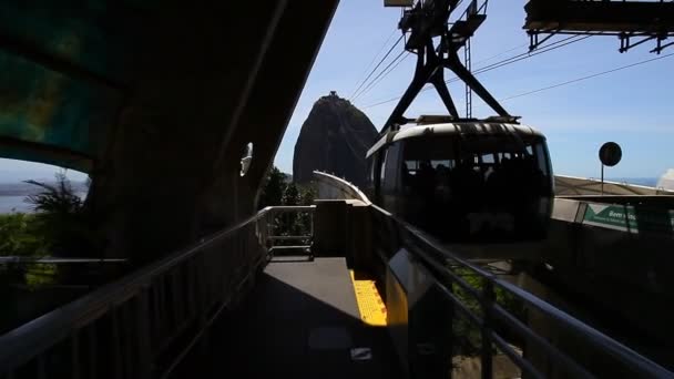 Sugar Loaf Dağı teleferik — Stok video