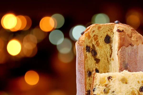 Panettone - Kuchen für die Feiertage — Stockfoto