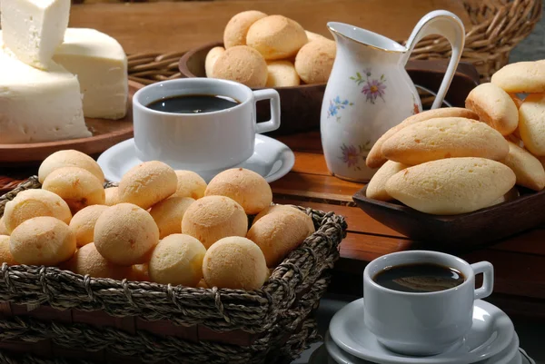 Pães de queijo brasileiro — Fotografia de Stock