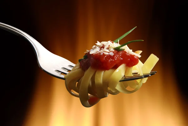 Färsk italiensk pasta — Stockfoto