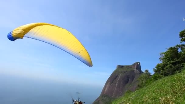 Skysurf en Río de Janeiro — Vídeos de Stock