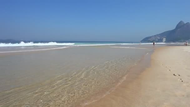 Ipanema Plajı, Rio de Janeiro — Stok video