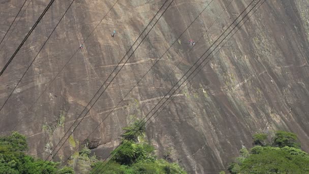 Pain de sucre Téléphérique de montagne — Video