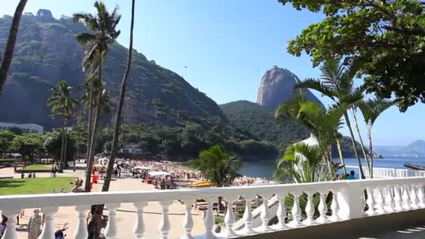 Перегляд Ріо-де-Жанейро — стокове відео