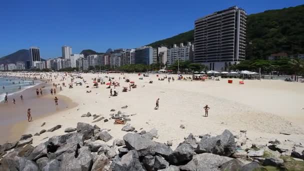 Praia de Ipanema, Rio de Janeiro — Vídeo de Stock