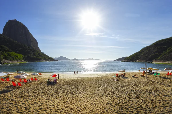 Leerer Strand, Rio de Janeiro — Stockfoto