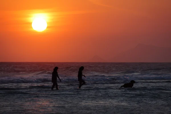 Copacabana Strand, Rio de Janeiro — Stockfoto