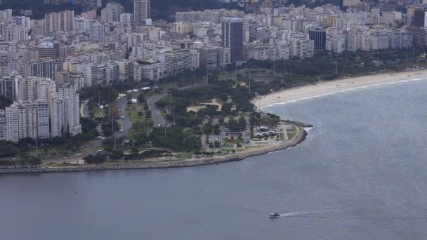 Paesaggio incredibile a Rio de Janeiro — Video Stock