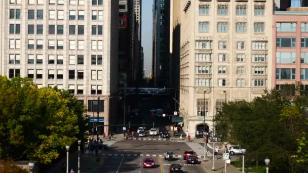 Michigan Avenue au centre-ville de Chicago — Video