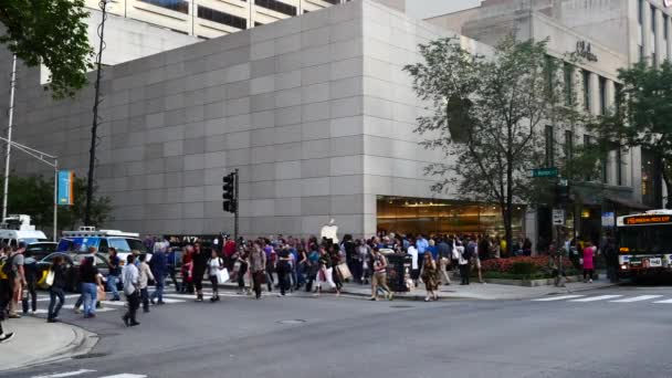Apple Store op Chicago — Stockvideo