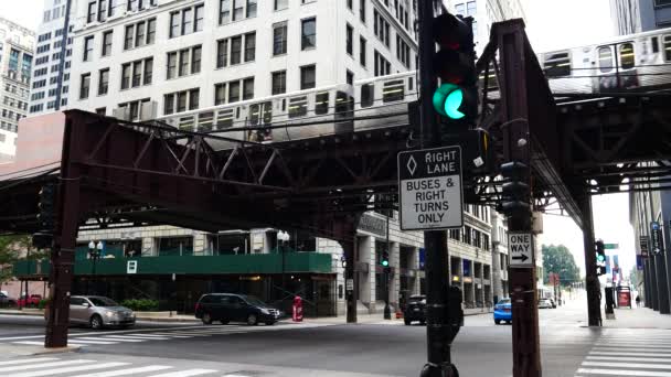 City, Chicago, Illinois, metro — Stock videók