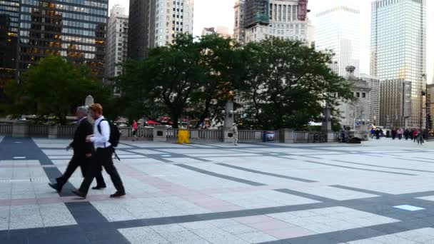 Centro da cidade de Chicago — Vídeo de Stock