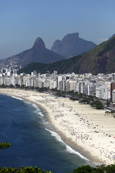 Playa de Copacabana, Río de Janeiro — Foto de Stock