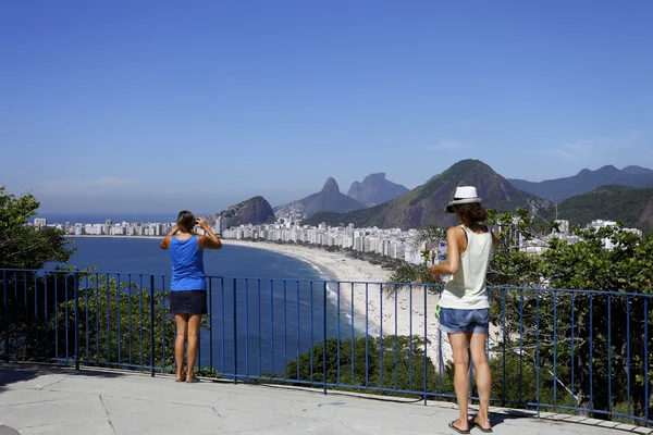 Copacabana Strand, Rio de Janeiro — Stockfoto