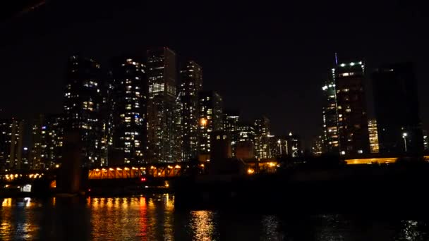 A Chicago-folyóra, a Nagy-tavak — Stock videók