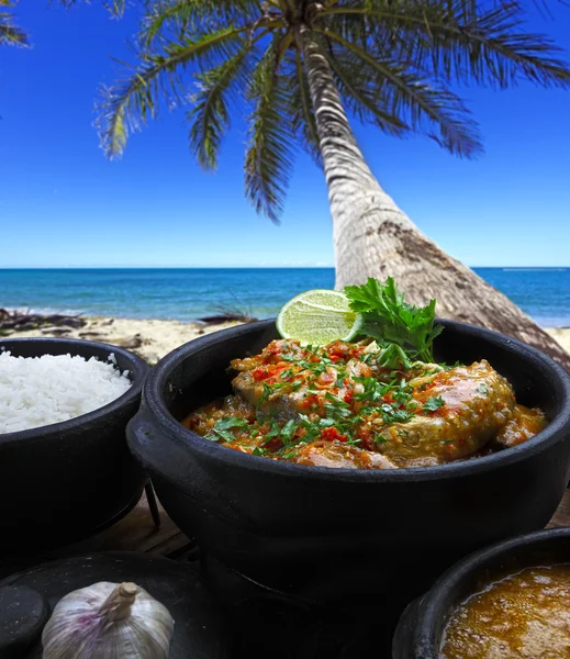 Roasted seafood in bowl — Stock Image Roasted seafood in bowl Royalty Free Stock Photos