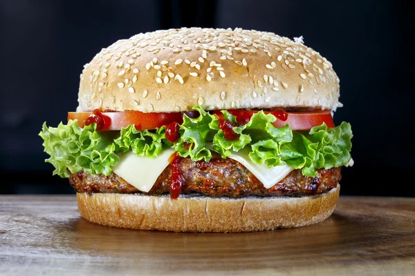 American style tasty burger — Stock Photo, Image