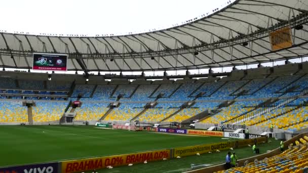 Maracana słynnego stadionu — Wideo stockowe