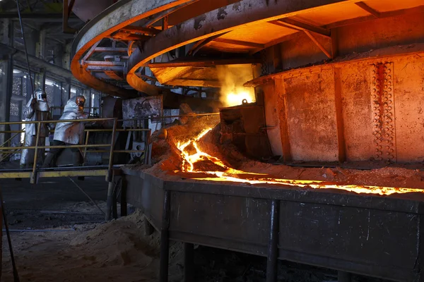 Průmysl železa a oceli — Stock fotografie