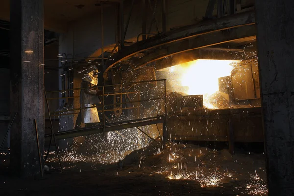 Järn och stålindustrin — Stockfoto