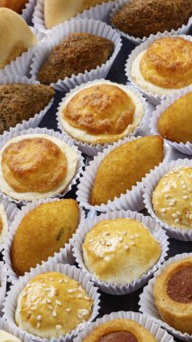 Brezilya atıştırmalıkları, lezzetli atıştırmalıklar.