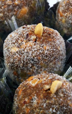 Çavuşinho adında lezzetli Brezilya tatlıları.